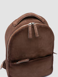 QUENTIN 020 - Brown Suede Backpack