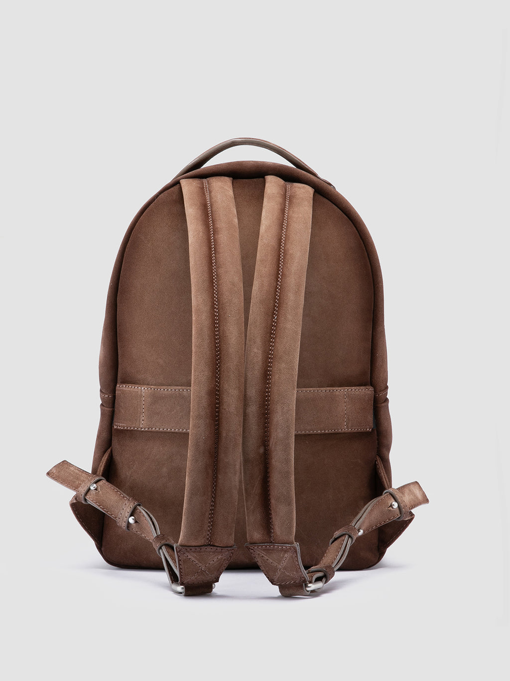 QUENTIN 020 - Brown Suede Backpack