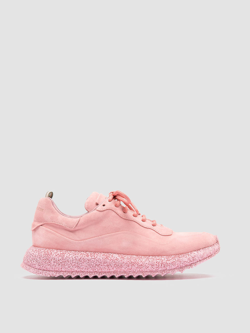 RACE RUBREX 103 - Rose Suede Low Top Sneakers