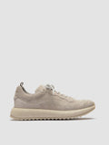 RACE RUBREX 103 - Taupe Suede Low Top Sneakers