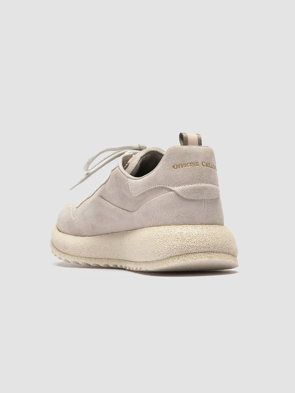 RACE RUBREX 103 - Taupe Suede Low Top Sneakers