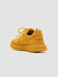 RACE RUBREX 103 - Yellow Suede Low Top Sneakers