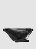RARE 28 - Black Leather Waist Belt - 1