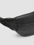 RARE 28 - Black Leather Waist Belt - 4