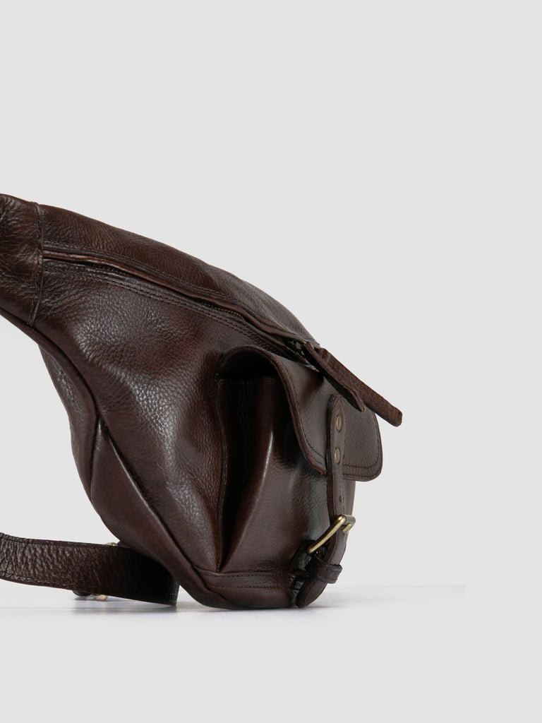 RARE 044 Testa di Moro - Brown Leather Waist Pack Men Officine Creative - 2