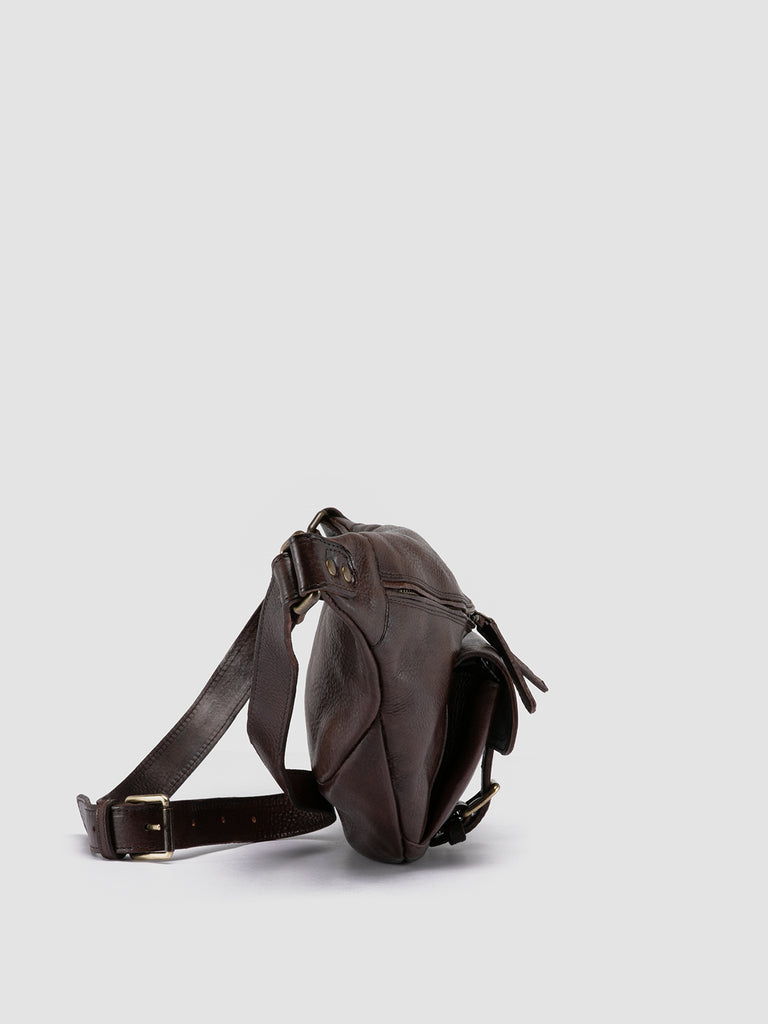 RARE 044 Testa di Moro - Brown Leather Waist Pack Men Officine Creative - 3