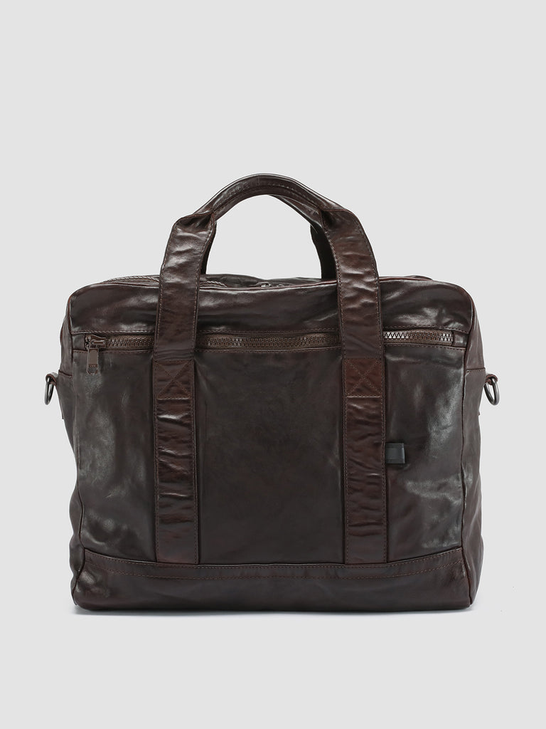RECRUIT 008 Otto - Brown Leather Tote Bag Officine Creative - 1