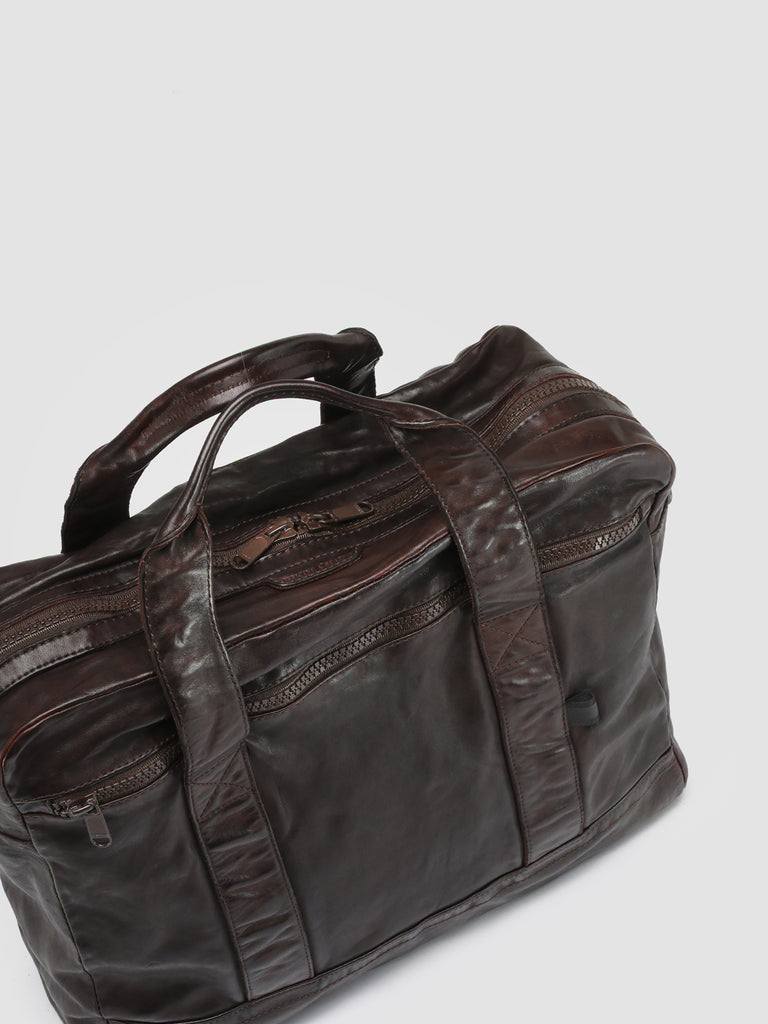 RECRUIT 008 Otto - Brown Leather Tote Bag Officine Creative - 2