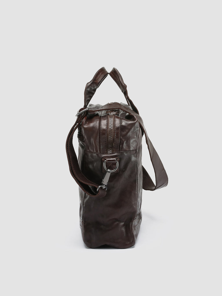 RECRUIT 008 Otto - Brown Leather Tote Bag Officine Creative - 3