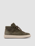 REMASTER 002 - Green Suede High Top Sneakers Men Officine Creative -1