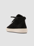 REMASTER 002 - Black Suede High Top Sneakers Men Officine Creative -4