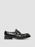 RUGGED 009 - Black Leather Penny Loafers - 0