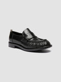 RUGGED 009 - Black Leather Penny Loafers - 2