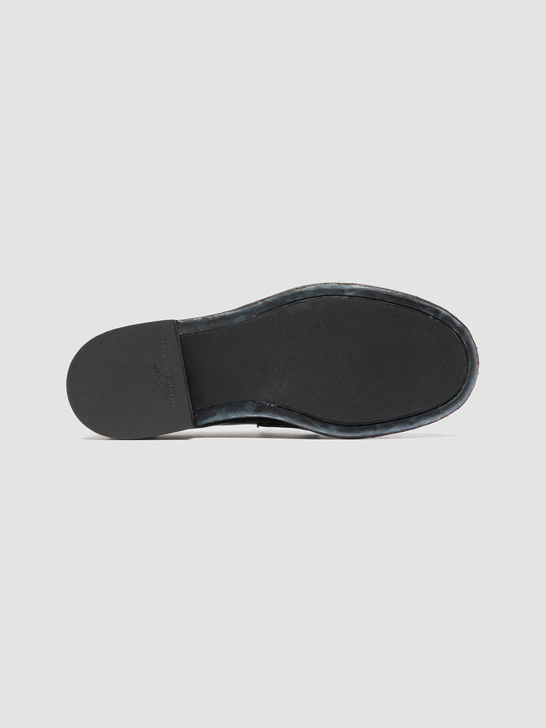 RUGGED 010 - Black Leather Derby Shoes