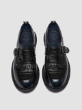 RUGGED 111 - Dark Navy Leather Monk Shoes - 1