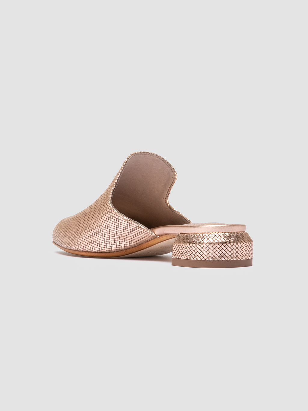 SAGE 106 - Rose Leather Mule Sandals