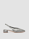 SAGE 113 - Metallic Leather Slingback Sandals