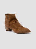 SALLY 001 Birra - Brown Suede Booties Women Officine Creative - 3