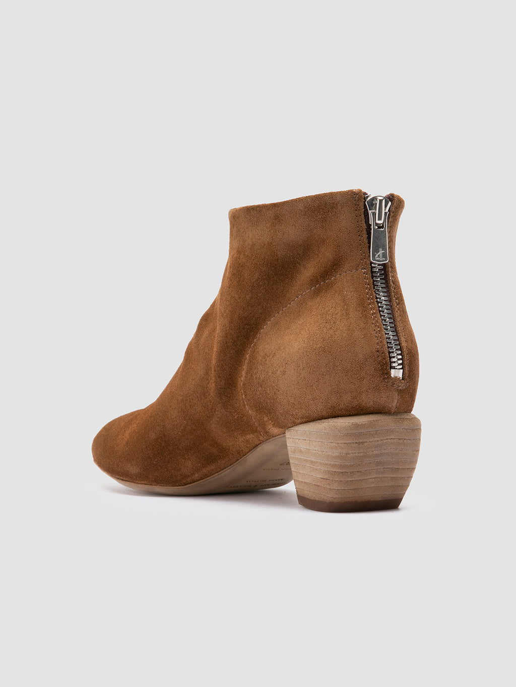 SALLY 001 Birra - Brown Suede Booties Women Officine Creative - 4