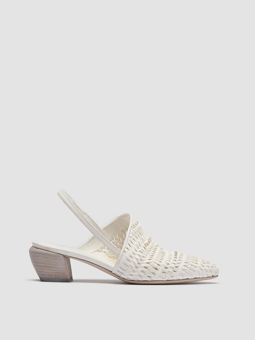 SALLY 032 Vapore - White Slingback Sandals Women Officine Creative - 1