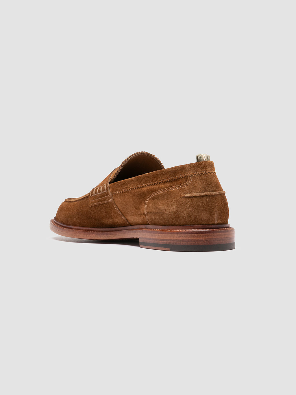 SAX 001 - Brown Suede Penny Loafers