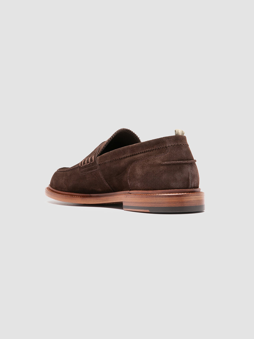 SAX 001 - Brown Suede Penny Loafers