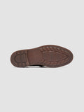 SAX FLEXI 001 - Dark Brown Leather Penny Loafers - 4
