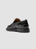 SAX FLEXI 001 - Black Leather Penny Loafers - 3