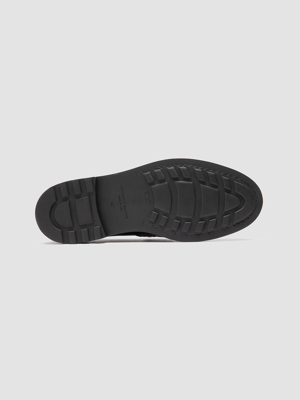 SAX FLEXI 001 - Black Leather Penny Loafers - 4