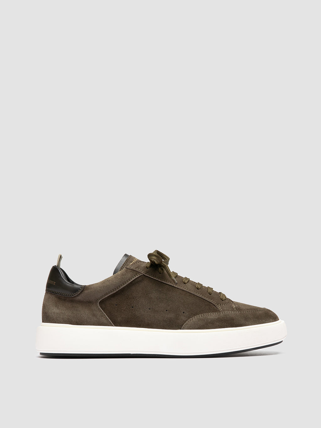 SEQUEL 002 - Green Suede and Leather Low Top Sneakers - 0