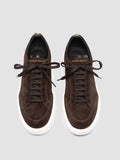 SEQUEL 002 - Dark Brown Suede and Leather Sneakers - 1
