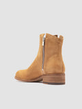 SHANTEL 004 - Beige Suede Zipped Boots