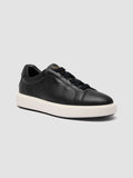 SLOUCH 001 - Blue Leather Low Top Sneakers Men Officine Creative -3