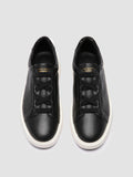 SLOUCH 001 - Black Leather Low Top Sneakers Men Officine Creative -2