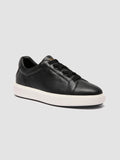 SLOUCH 001 - Black Leather Low Top Sneakers Men Officine Creative -3