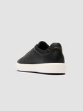 SLOUCH 001 - Black Leather Low Top Sneakers Men Officine Creative -4