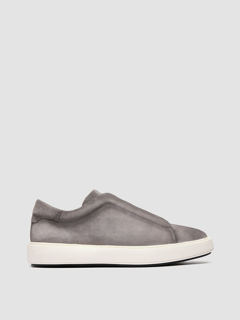 SLOUCH 003 - Grey Suede Low Top Sneakers