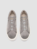 SLOUCH 003 - Grey Suede Low Top Sneakers - 1