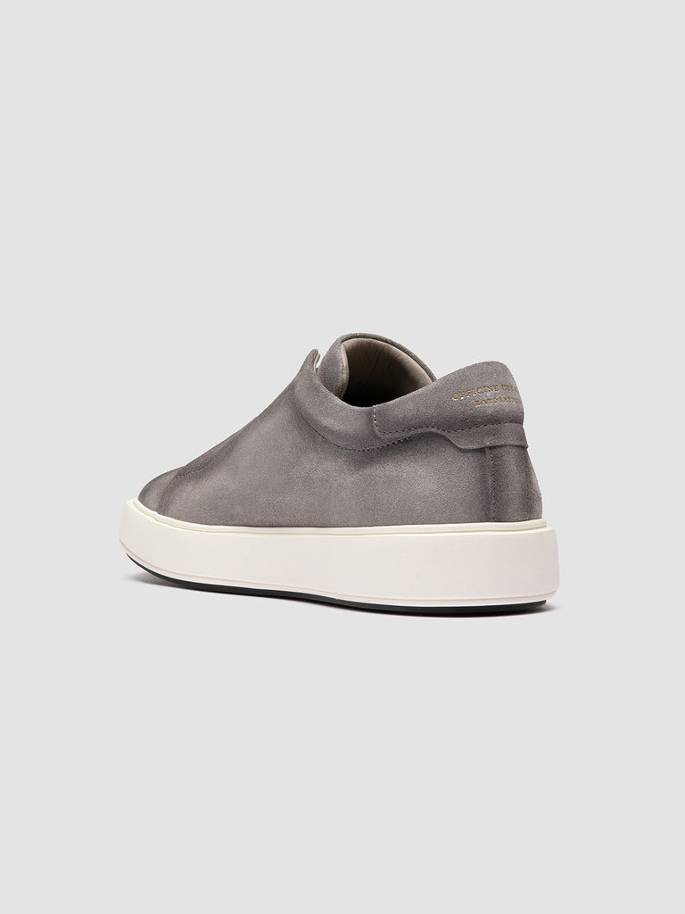 SLOUCH 003 - Grey Suede Low Top Sneakers