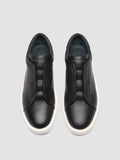 SLOUCH 003 - Blue Leather Low Top Sneakers - 1