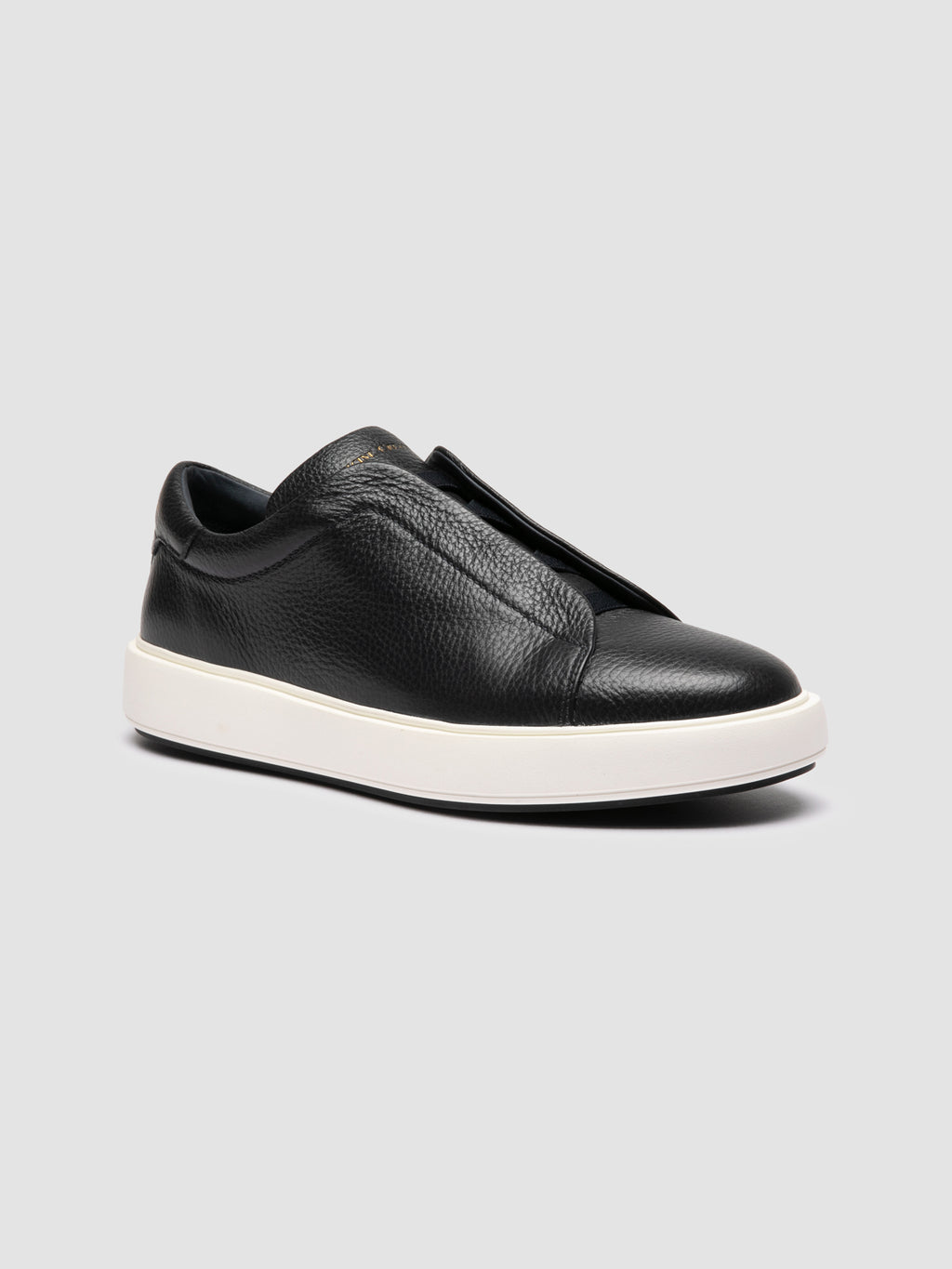 SLOUCH 003 - Blue Leather Low Top Sneakers - 2
