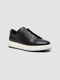 SLOUCH 003 - Blue Leather Low Top Sneakers - 2