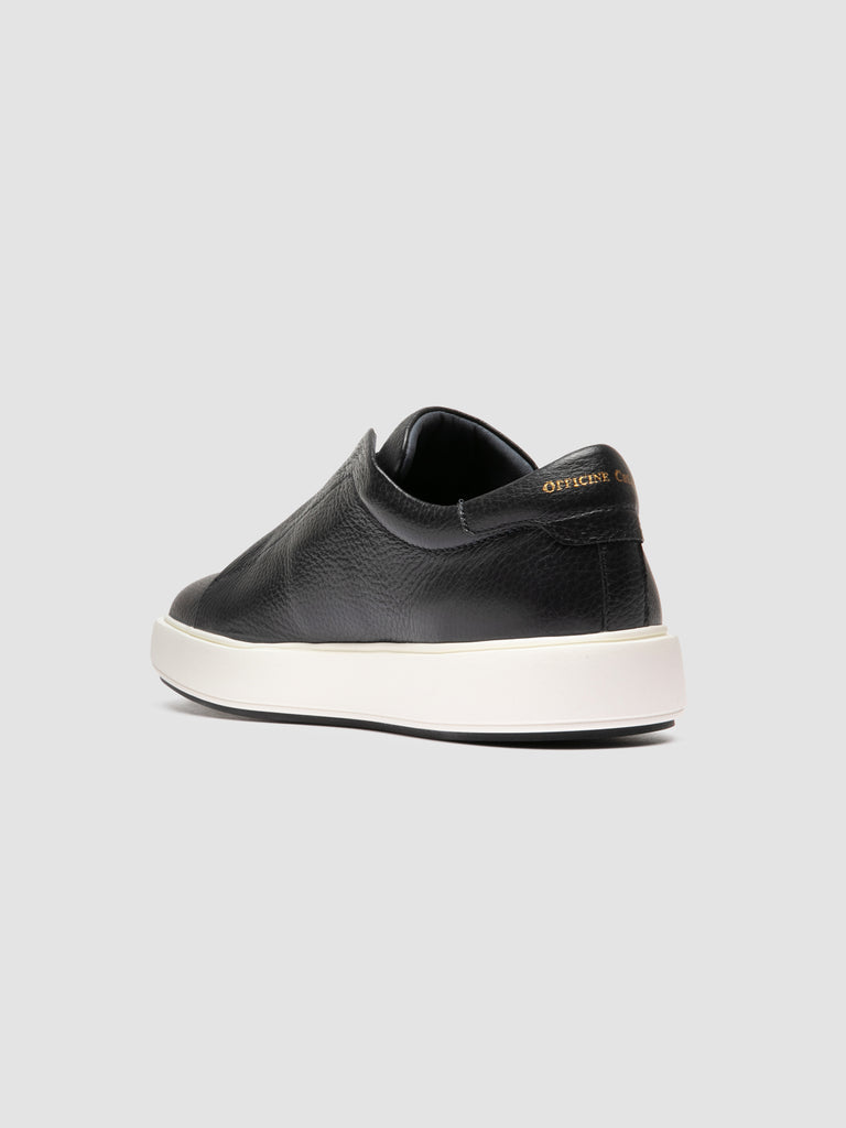 SLOUCH 003 - Blue Leather Low Top Sneakers