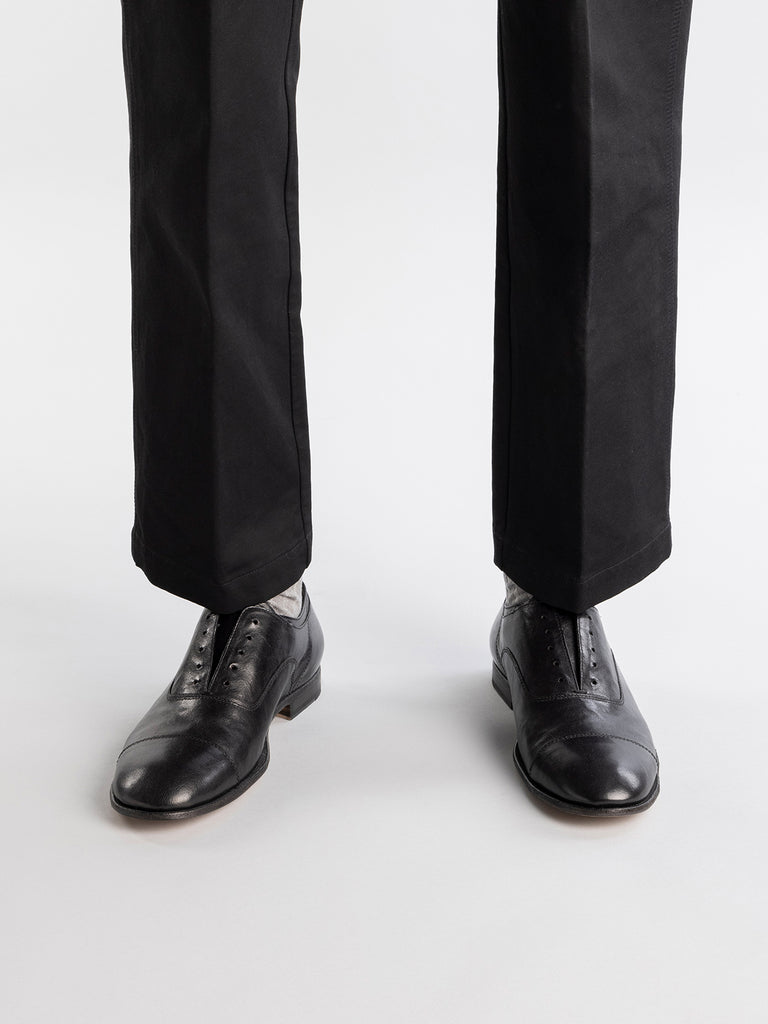 SOLITUDE 003 Nero - Black Leather Oxford Shoes Men Officine Creative - 7