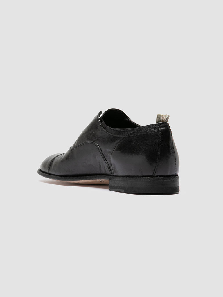 SOLITUDE 003 Nero - Black Leather Oxford Shoes Men Officine Creative - 4