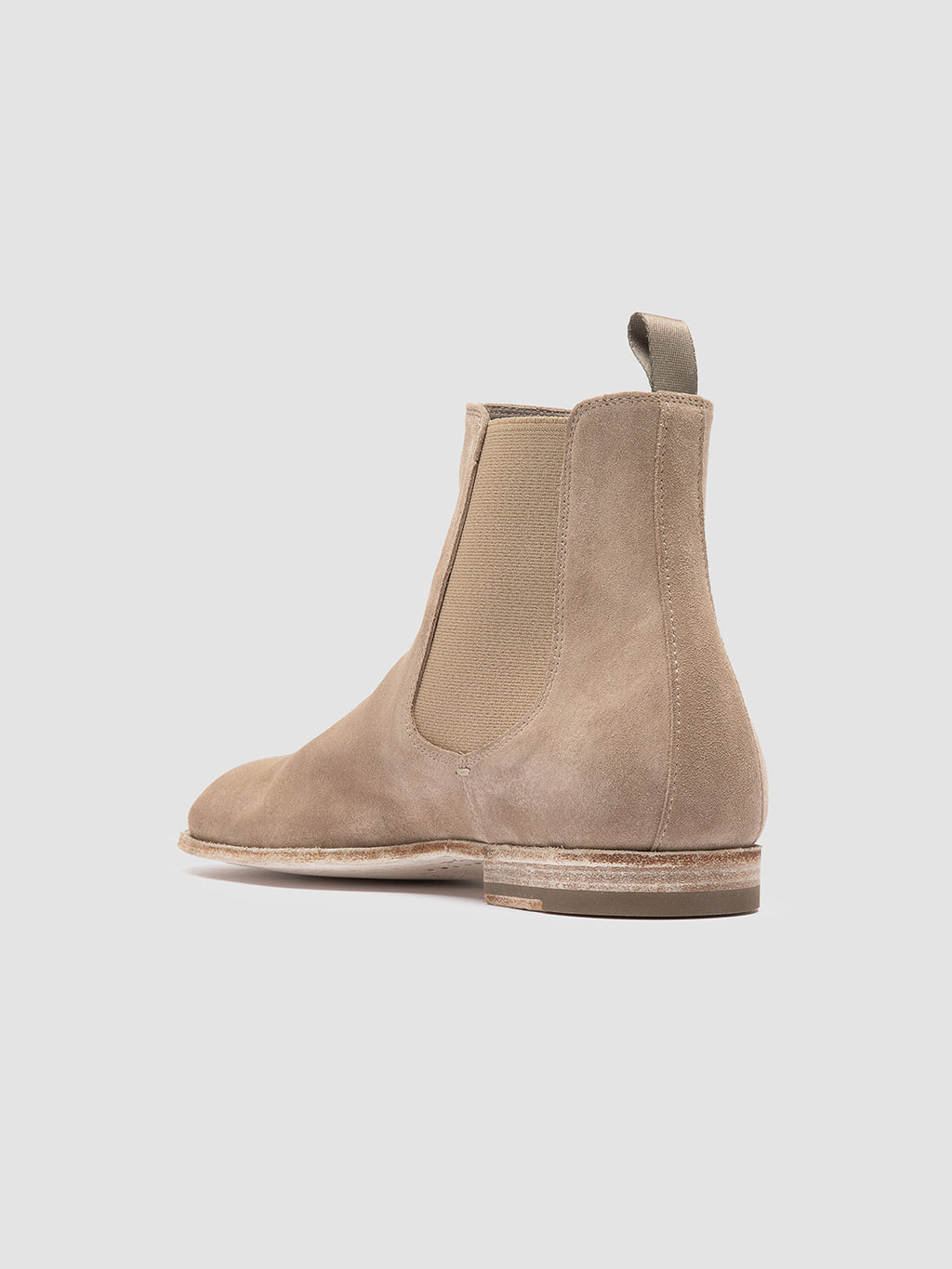 SOLITUDE 004 - Taupe Suede Chelsea Boots