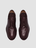 SOLITUDE 104 - Dark Brown Leather Derby Shoes