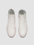 SOLITUDE 106 - White Suede Zipped Boots