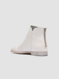 SOLITUDE 106 - White Suede Zipped Boots