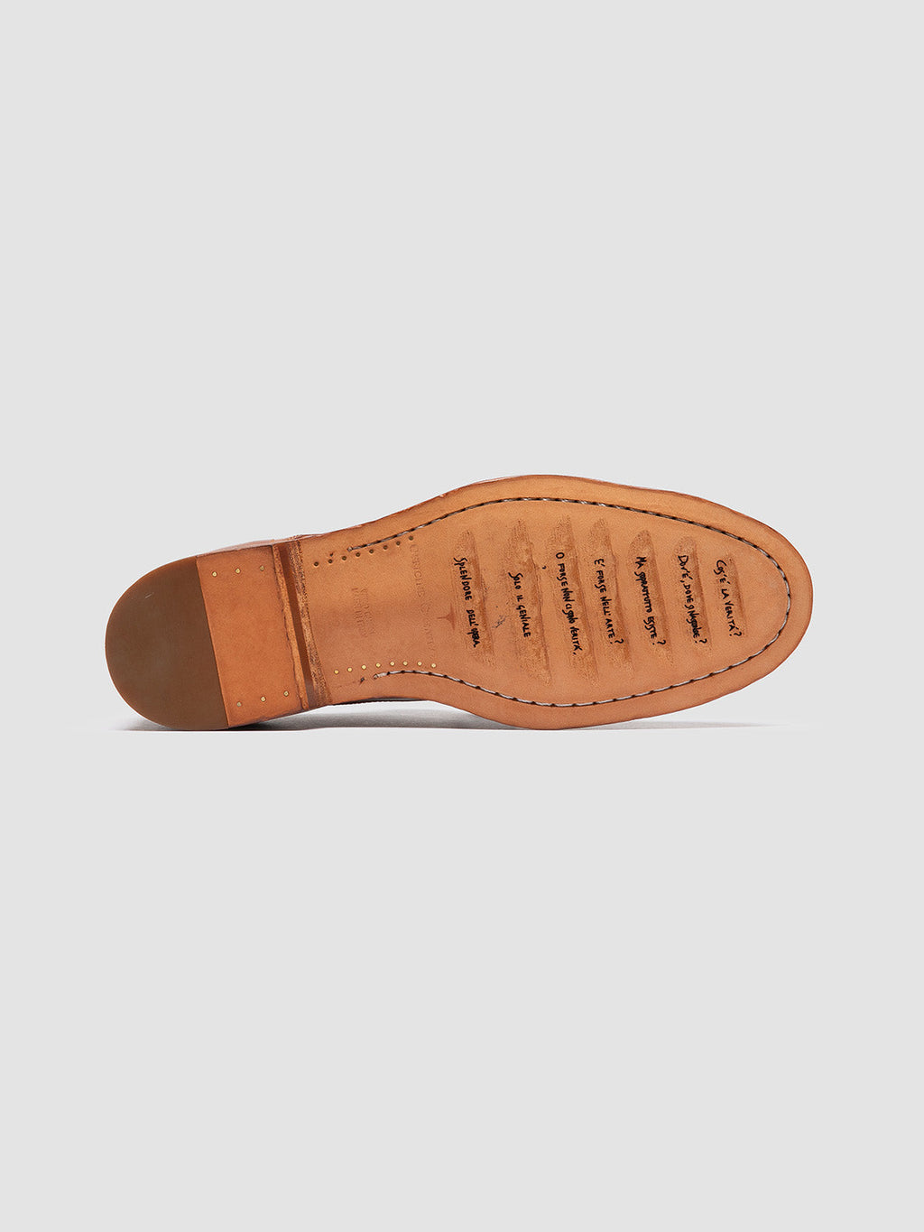 SOUND 002 - Brown Leather Derby Shoes